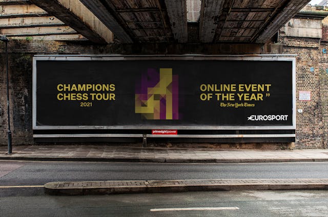 Ve R Pop MQ Champions Chess Tour billboard
