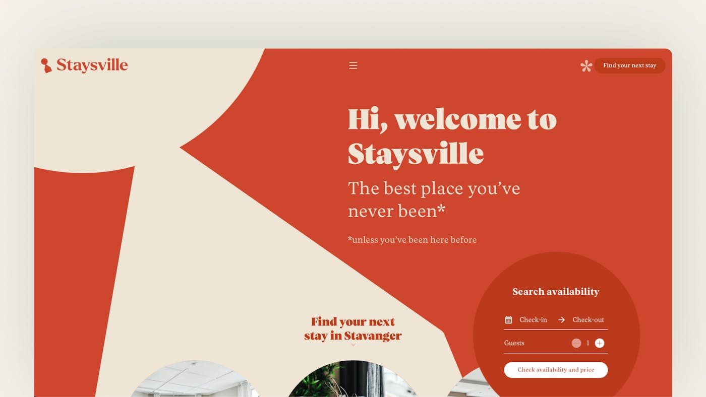 Welcome to Staysville, Gull design digitale flater, Fasett for Staysville