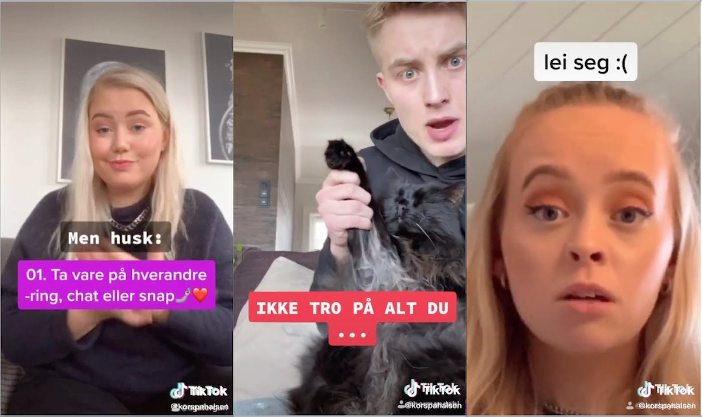 Tiktok Troja Barn H | Barn lærer koronavettregler på TikTok — Kreativt Forum...  Har du barn under 13 år på Tiktok? Dette bør du som ...
 |Tiktok Troja Barn H