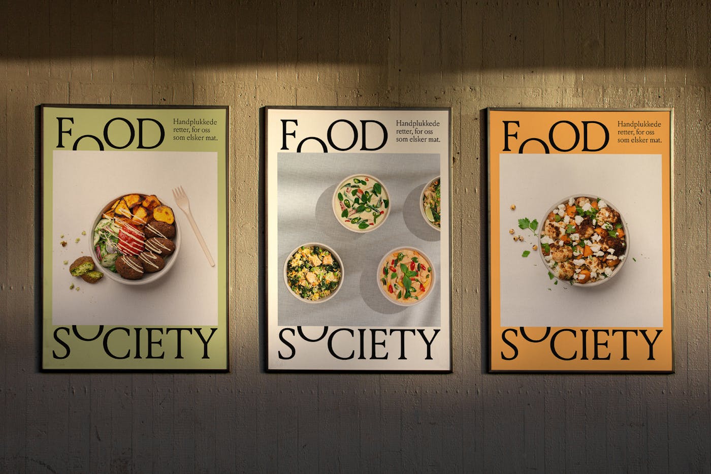 Food Society 3 Posters