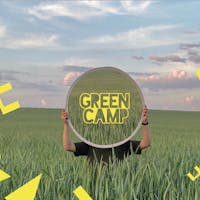 Green Camp banner
