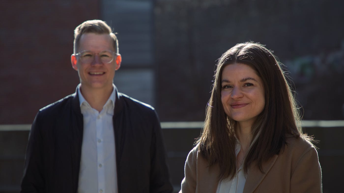 Kaja Spjelkavik og Lars Eia Kirkholmx
