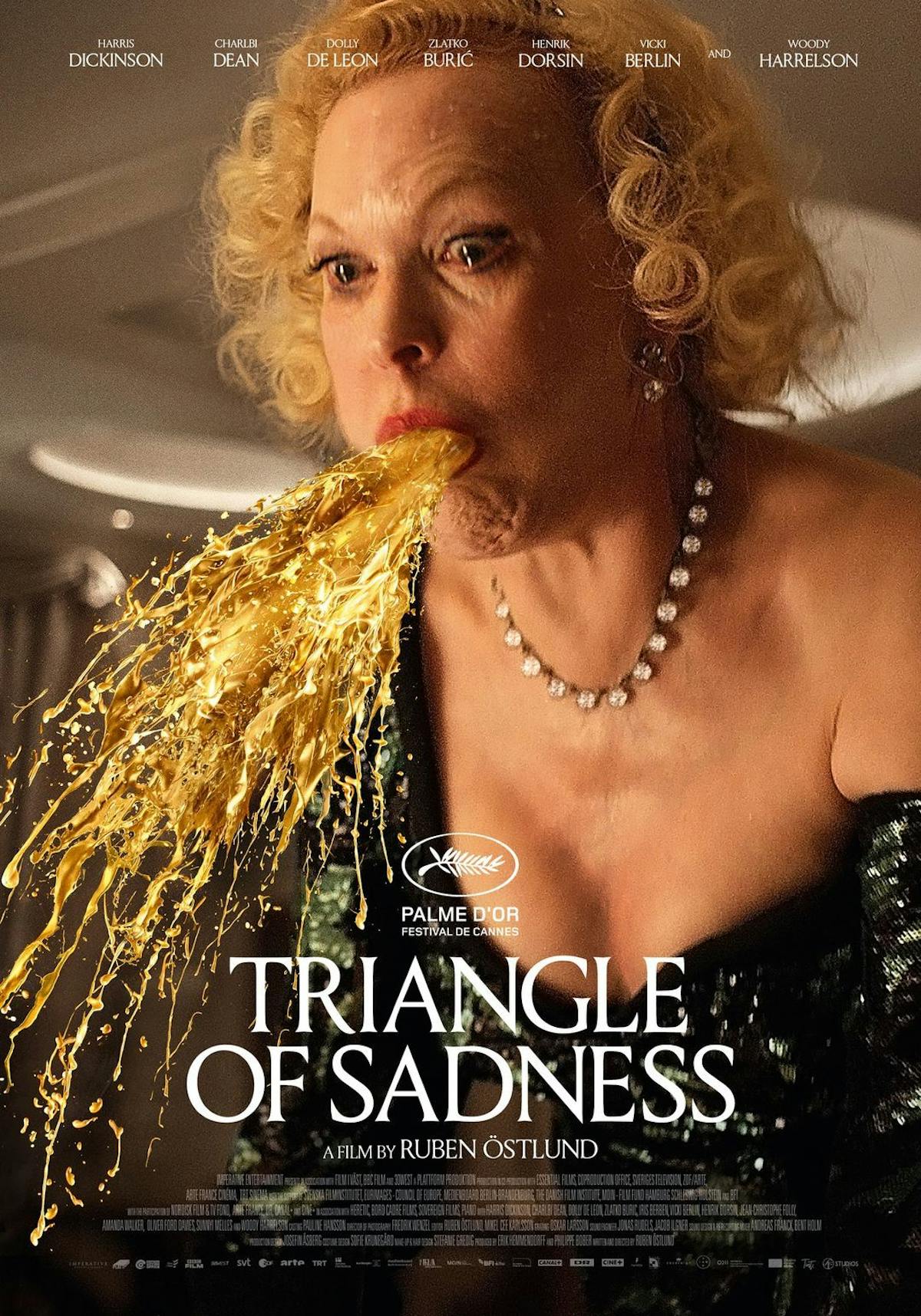 Triangel of sadness poster