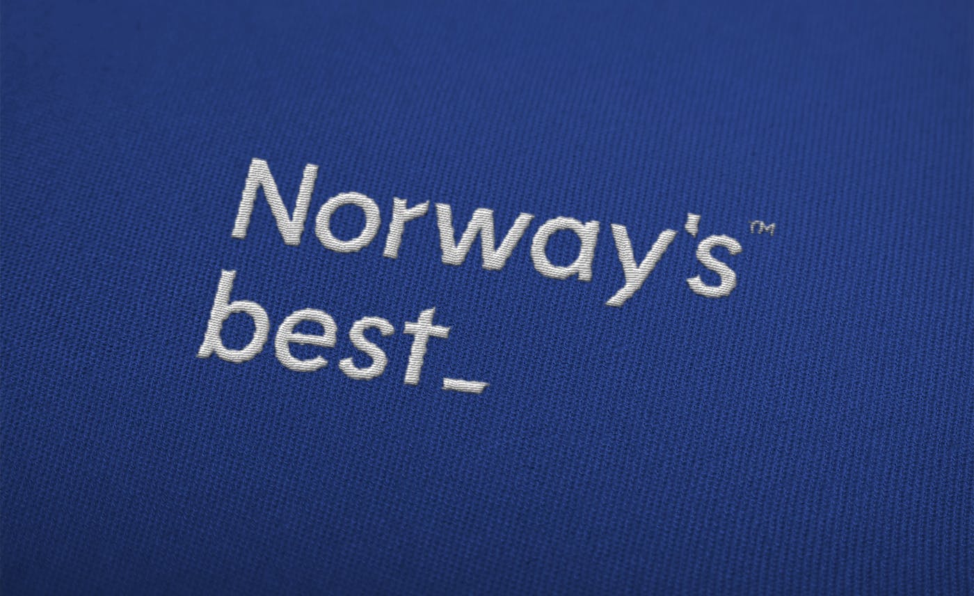 Uniform Norways Best 12 Brodert Logo