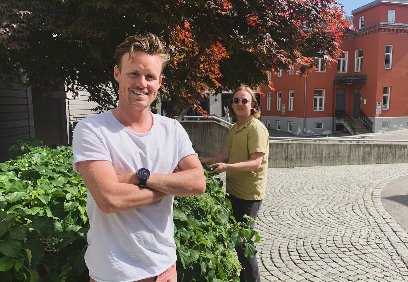 Sebastian Rach og Mads Krogh.