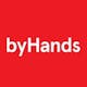 Byhands illustration agency logo